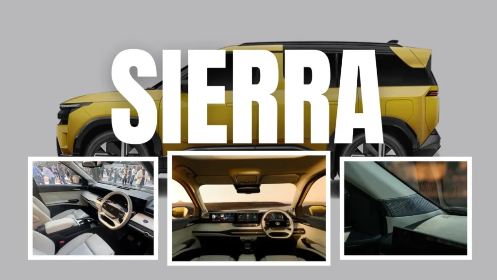 Tata Sierra features and interior review